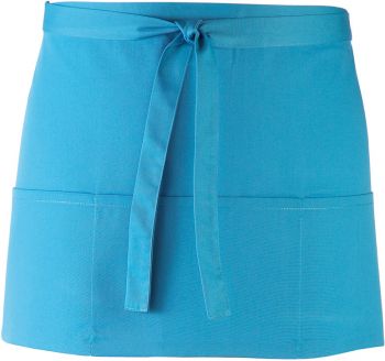 Premier | Zástěra do pasu "Colours" s kapsou turquoise onesize