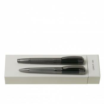 Set Soto Pastel Grey (ballpoint pen & rollerball pen)