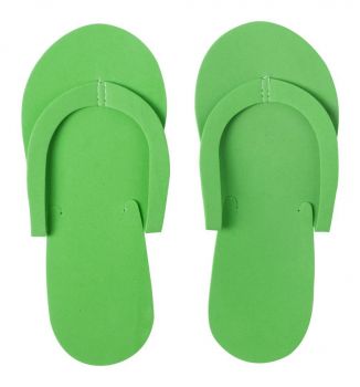 Yommy beach slippers green