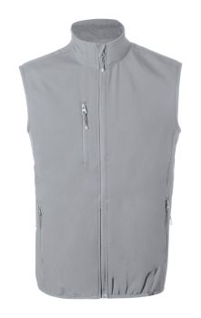 Jandro RPET softshellová vesta grey  XL