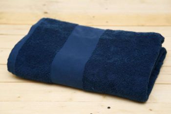 OLIMA BASIC TOWEL Marine Blue 30X50