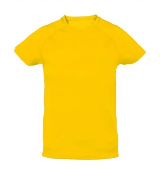 Tecnic Plus K športové tričko pre deti žltá  4-5