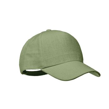 NAIMA CAP Kšiltovka z konopí green