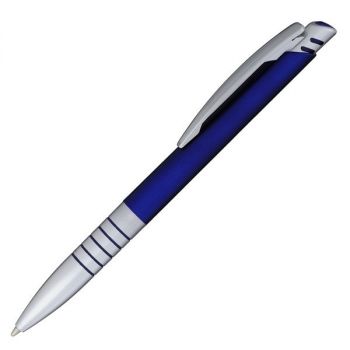 STRIKING kuličkové pero,  modrá/stříbrná