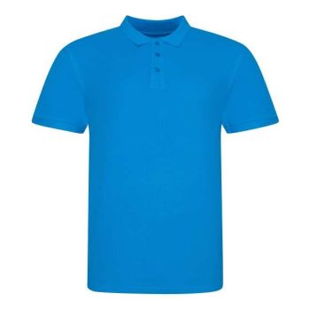 THE 100 POLO Azure Blue L