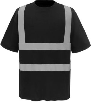 Yoko | Hi-Vis Tričko black XL