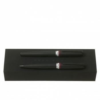 Set Gear Black (ballpoint pen & rollerball pen)