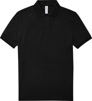 B&C | Piqué polo black L