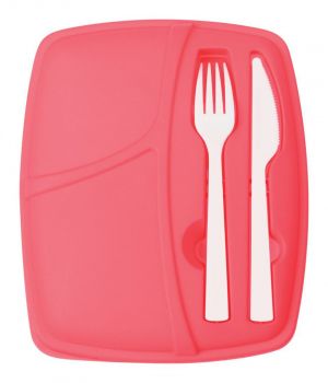 Maynax food container red
