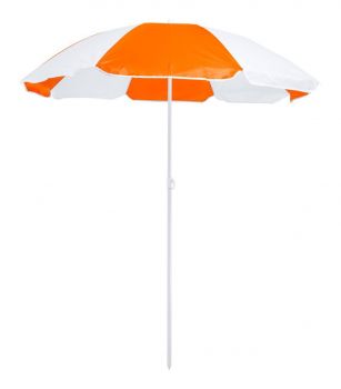 Nukel beach umbrella orange , white