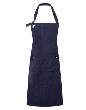 'CALIBRE' HEAVY COTTON CANVAS POCKET APRON Navy U