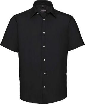 Russell | Nežehlivá košile s krátkým rukávem black S