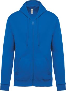 Kariban | Mikina s kapucí light royal blue 3XL
