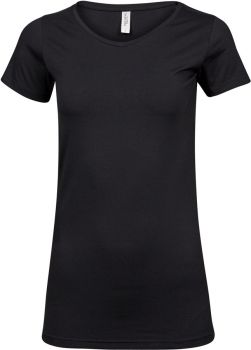 Tee Jays | Dámské elastické tričko black M