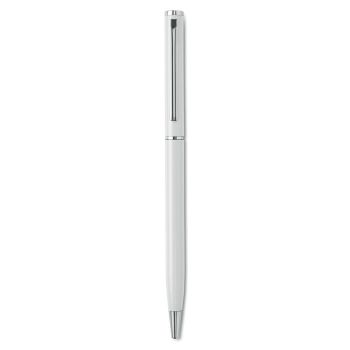 NEILO Hliníkové kuličkové pero white