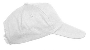 FIRST KIDS - KIDS' 5 PANEL CAP White U