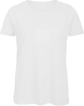 B&C | Dámské tričko Medium Fit z bio bavlny white M