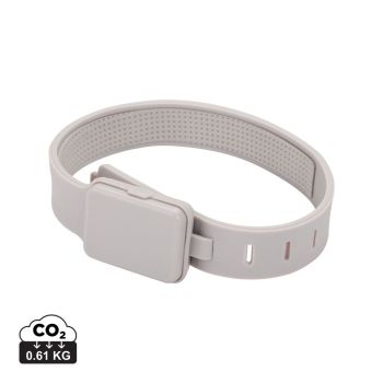 Lumi Sprint nabíjateľné bežecké LED svetlo z rec. RCS plastu sivá