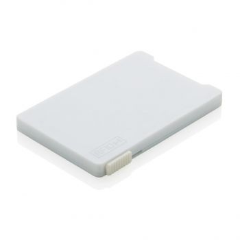 Puzdro na viacerých kariet s RFID ochranou biela