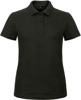 B&C | Dámské piqué polo black M