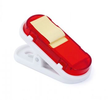 Magna note clip red