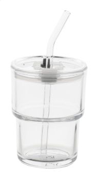 Glassip sklenený cestovný hrnček transparent