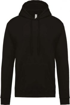 MEN’S HOODED SWEATSHIRT Black M