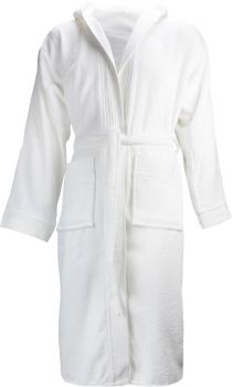 The One | Župan s kapucí white S/M