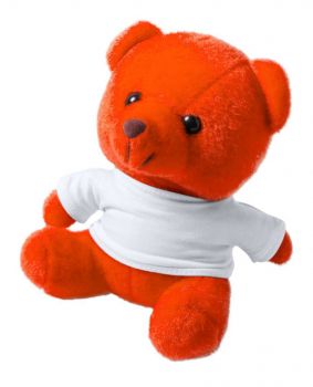 Alison teddy bear orange