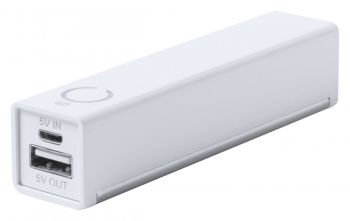 Kinsper USB power bank white