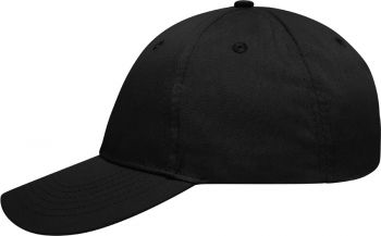 Myrtle Beach | 6 panelová pracovní kšiltovka - Strong black onesize