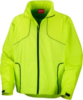 Spiro | Treková bunda neon lime L