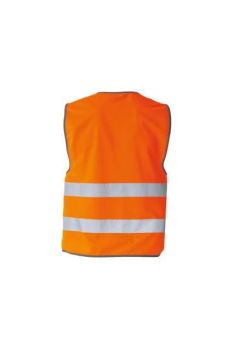 SAFETY VEST "WOLFSBURG" - BLACK HEM Orange L