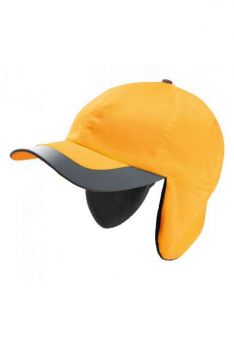 NEON WINTER CAP - 6 PANELS Fluorescent Orange U
