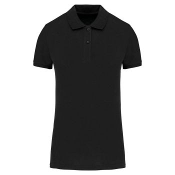 LADIES' ORGANIC 180 PIQUÉ POLO SHIRT Black M