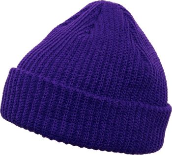 Flexfit | Žebrovaná pletená čepice purple onesize