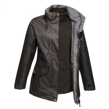 WOMEN'S BENSON III - BREATHABLE 3 IN 1 JACKET Black/Black M