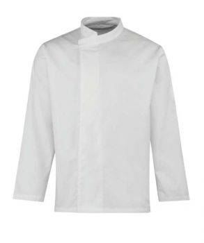 ‘CULINARY’ CHEF’S LONG SLEEVE PULL ON TUNIC White L