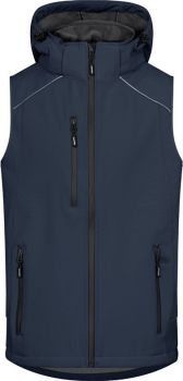 Promodoro | Pánská 2-vrstvá softshellová vesta navy S
