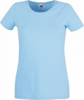 F.O.L. | Dámské elastické tričko sky blue XL