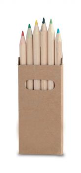 Girls pencil set brown