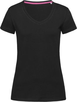 Stedman | Dámské tričko s výstřihem do V black opal M