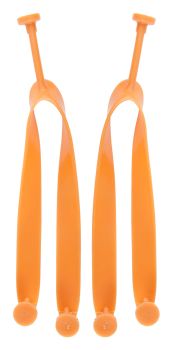 CreaPlaya plážové žabky na zakázku - pásik orange  42-44-B