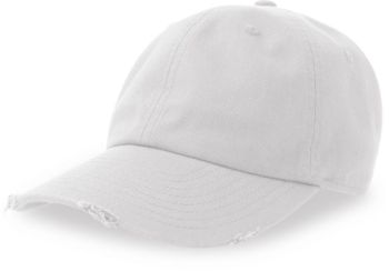 Atlantis | 6 panelová baseballová kšiltovka white onesize
