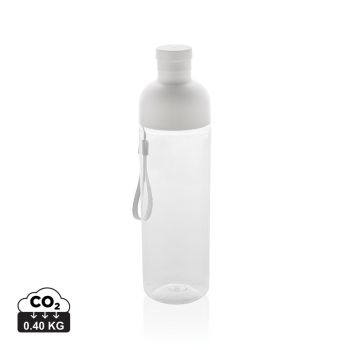 Nepriepustná fľaša na vodu Impact 600ml z RCS RPET biela