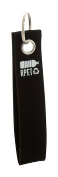 Refek RPET prívesok na kľúče black