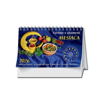 Stolový kalendár Varíme v znamení mesiaca 2026
