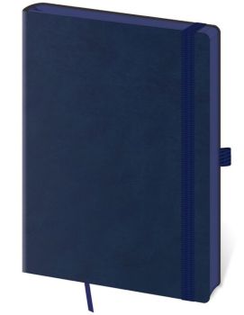 Zápisník Memory L bodkovaný Dark Blue