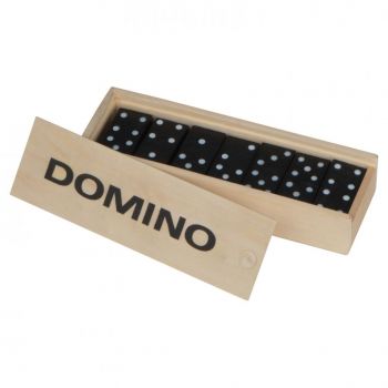 Drevená hra Domino Beige