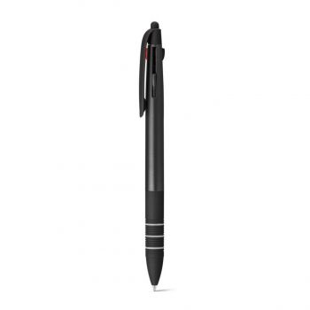 MULTIS. Multifunkčné guľôčkové pero s tuhami 3 na 1 Čierna